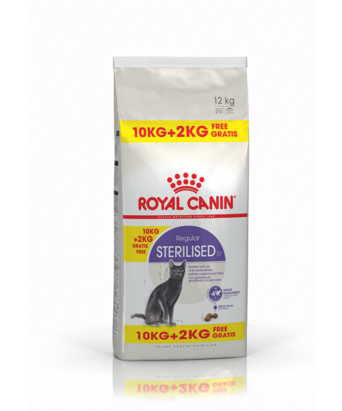 Royal Canin Sterilised 10 + 2 kg