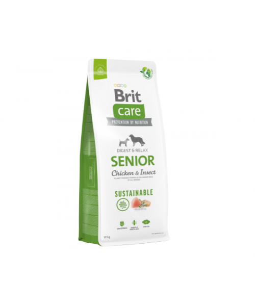 Brit Care Sustainable Senior Chicken&Insect  12 kg 