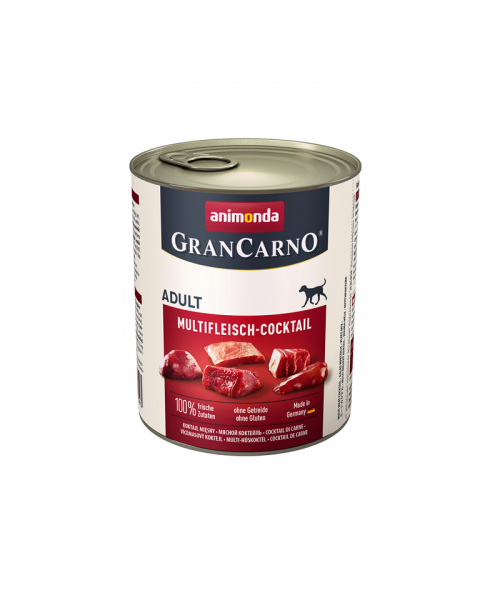 Animonda Grancarno konservai šunims su įvairių rūšių mėsa 6 x 800g
