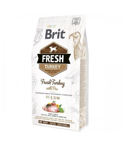 Brit Fresh Turkey with Pea Light Fit&Slim 12kg